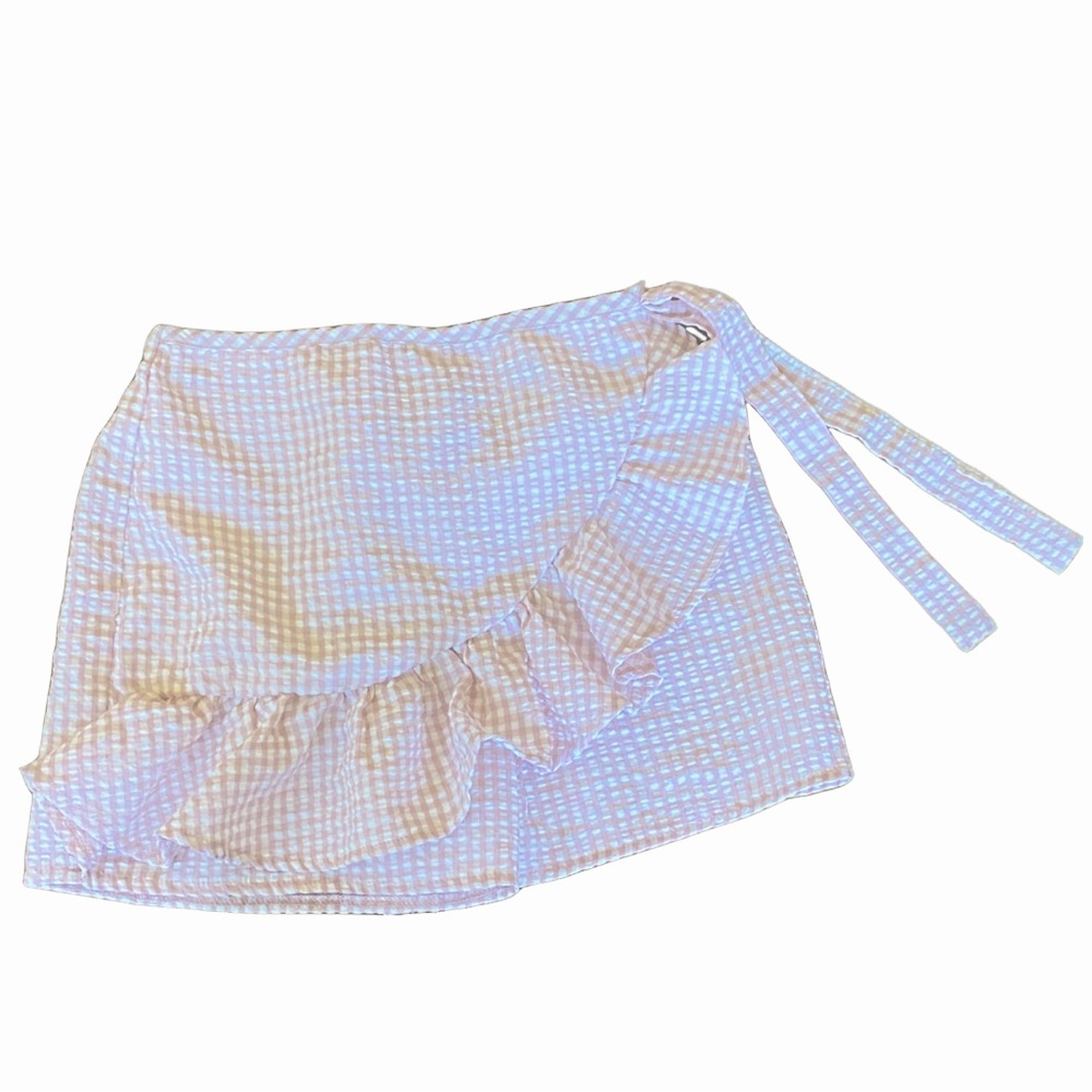 girls PINK SQUARE SHORTS size 8